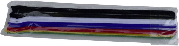 Tru Components 804-06-Bag Velcro vezica za kablove za obmotavanje i meku vunenu tkaninu (D*s) 250 mm * 13 mm sareno 10 komada