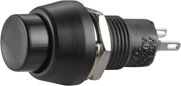 Dugme 250 V/AC 1 A 1 * iskljuceno/(ukljuceno) Tru Components TC-R13-84A-05BK dugme