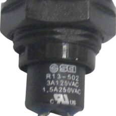 Dugme 250 V/AC 1,5 A 1 * iskljuceno/(ukljuceno) Tru Components TC-R13-502A-05BK dugme