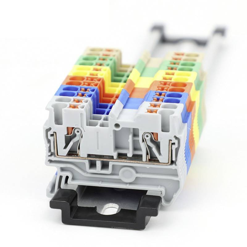 Tru Components TC-11592344 olovna stezaljka 6,2 mm za brzo povezivanje siva