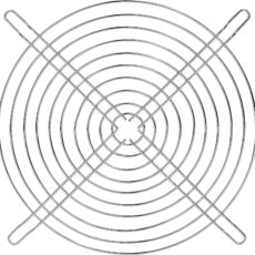 Tru Components resetka za ventilator ad (s * V) 200 mm * 200 mm celik