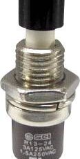 Dugme 250 V/AC 1,5 A 1 * ukljuceno/(iskljuceno) Tru Components TC-R13-24B1-05 BK dugme