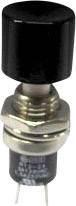 Dugme 250 V/AC 1,5 A 1 * iskljuceno/(ukljuceno) Tru Components TC-R13-24A2-05 BK dugme