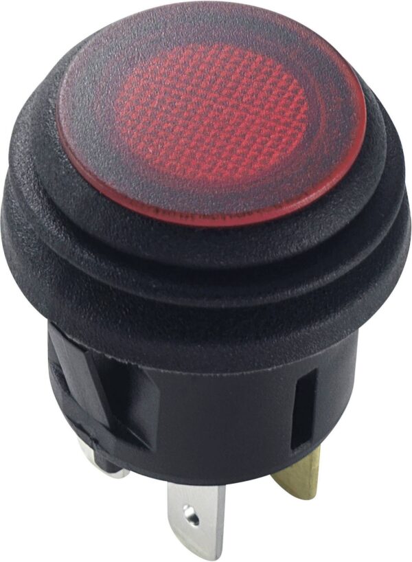 Taster prekidac 14 V/DC 20 A 1 * on/off Tru Components TC-R13-527D2B sa zasunom