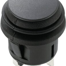 Tru Components TC-R13-527B2-02 prekidac sa dugmetom 250 V/AC 6 A 2 * iskljuceno/ukljuceno sa zakljucavanjem