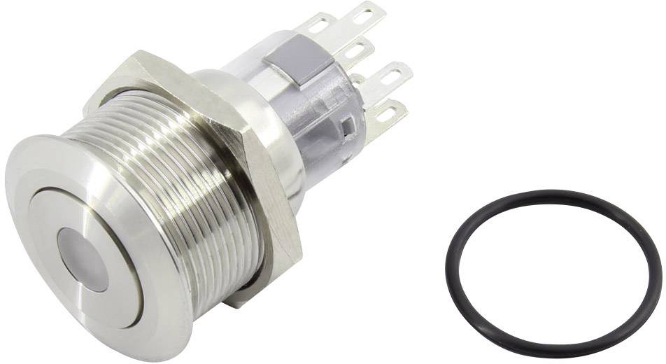 Tru Components TC-GK22-A-22D/B/12V/S203 dugme 250 V 5 A 2 * iskljuceno/(ukljuceno) IP65 dugme