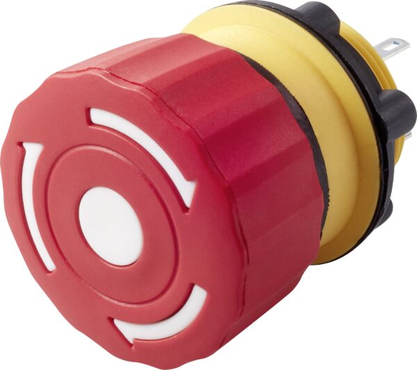 Tru Components TC-LAS1-A22I-01TSB prekidac za hitno zaustavljanje 250 V/AC 3 A 1 NC IP65