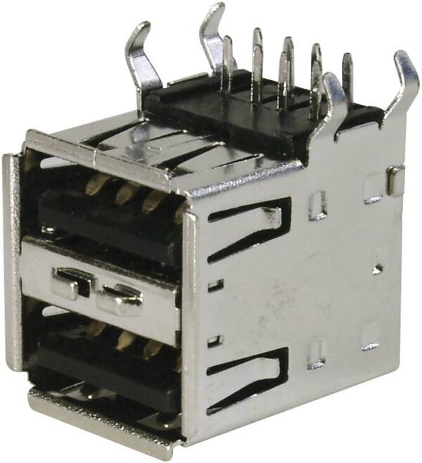 Zenski konektor za ugradnju TC-A-USB A-2P-203 USB A 1586531 Tru Components