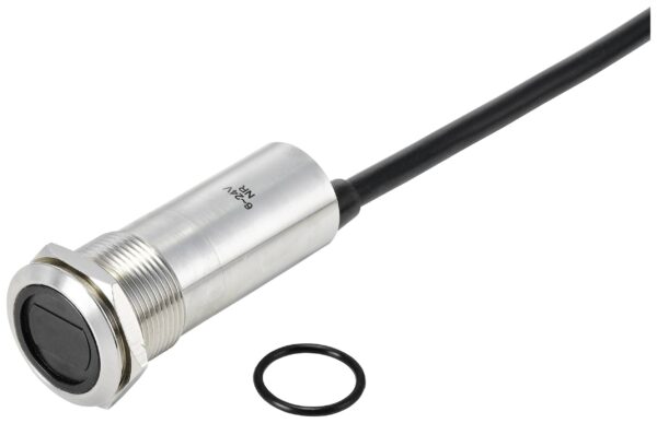 Tru Components TC-10091072 ONPOV91-19D10BISSNR6-24VDC beskontaktni prekidac 6 V, 24 V 300 mA 1 * dugme za iskljucivanje/(ukljucivanje) crveno