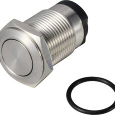 Tru Components ONPOV6316F-10Z/K/S dugme 36 V DC/AC 2 A 1 * iskljuceno/(ukljuceno) IP65 zakljucavanje