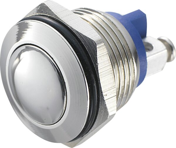 Tru Components GK 16B-N dugme sa zastitom od vandalizma 48 V/DC 2 A 1 * iskljuceno/(ukljuceno) IP65 dugme