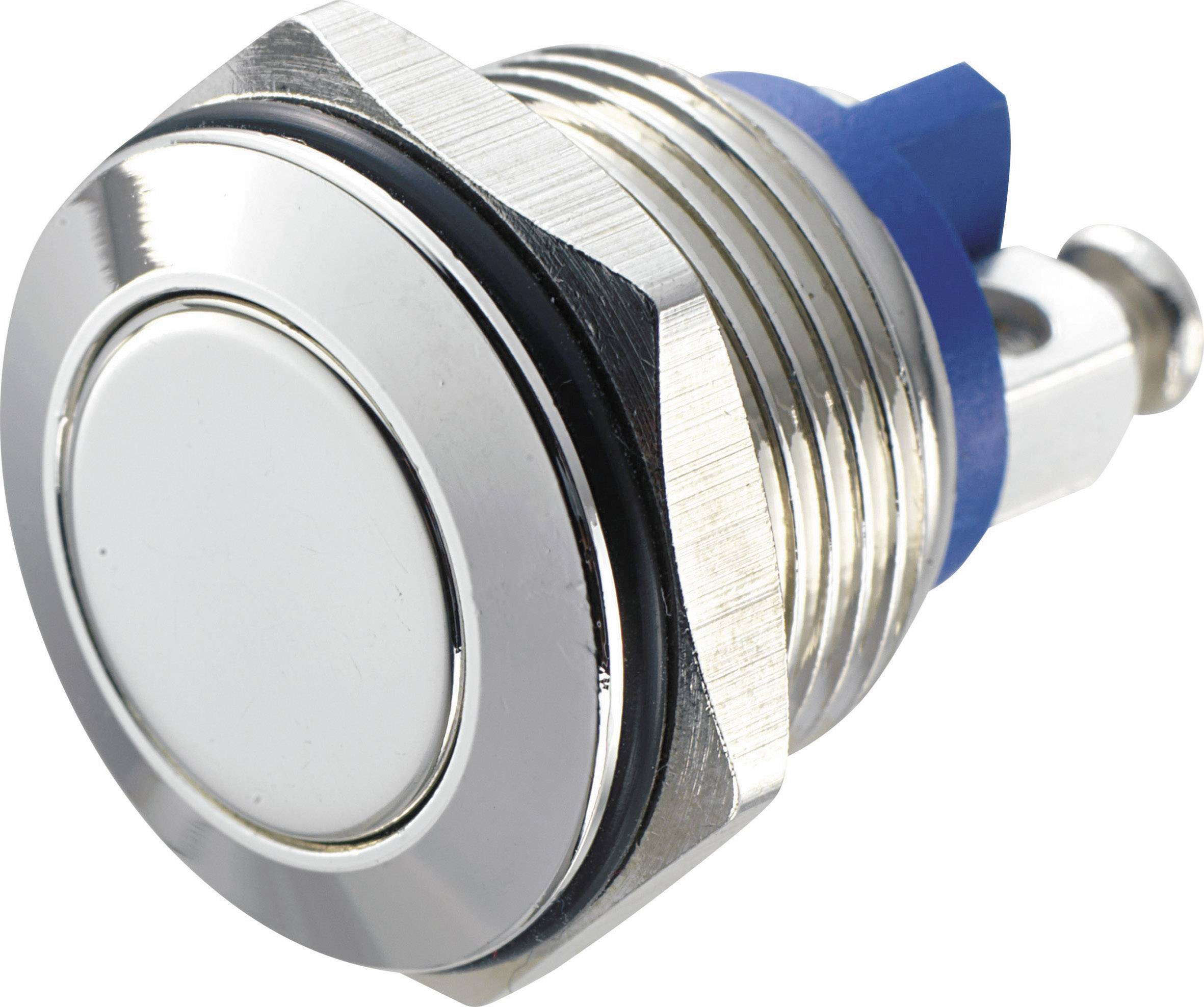 Tru Components GK 16F-N dugme sa zastitom od vandalizma 48 V/DC 2 A 1 * iskljuceno/(ukljuceno) IP65 dugme