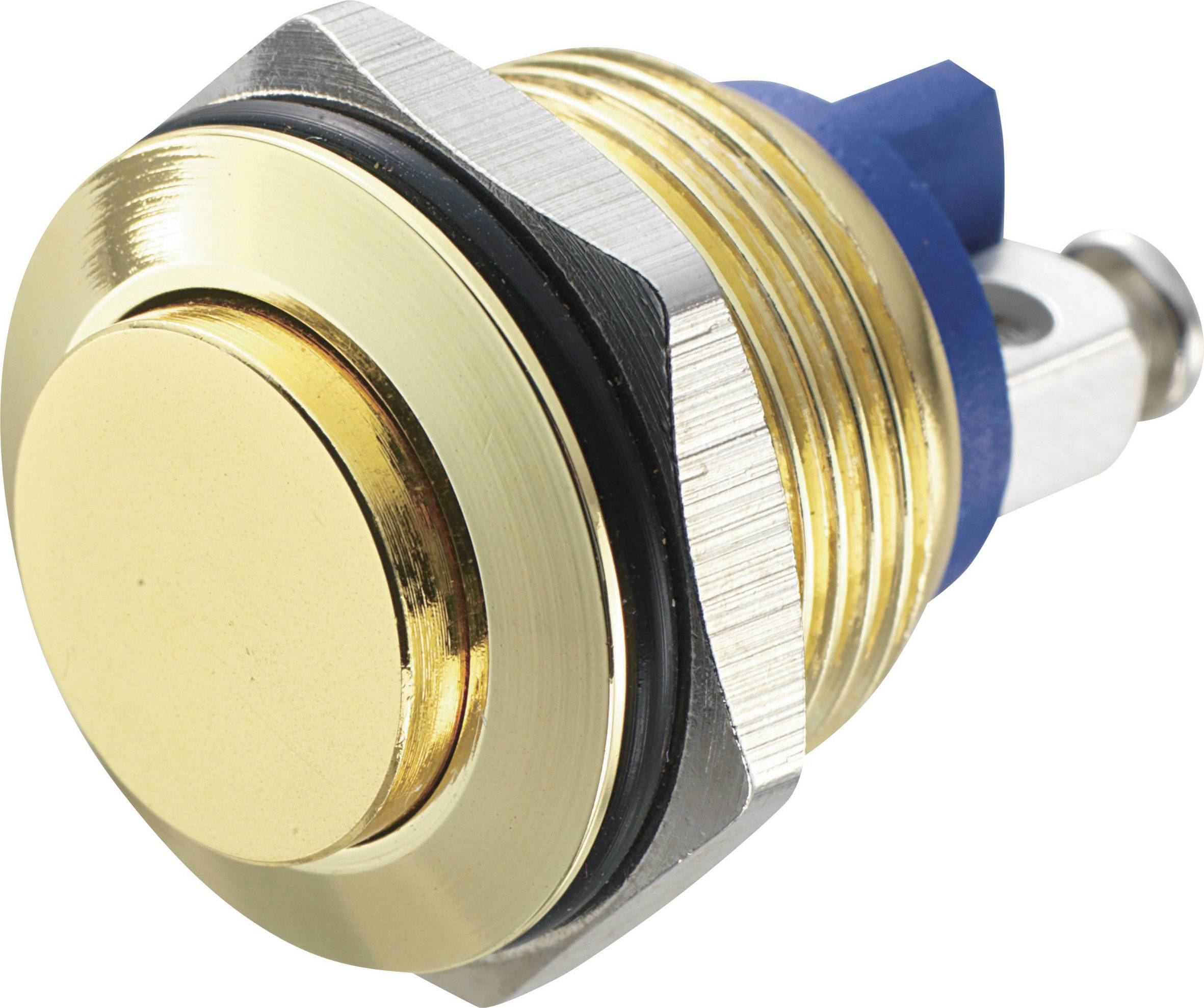 Tru Components GK 16H-G dugme sa zastitom od vandalizma 48 V/DC 2 A 1 * iskljuceno/(ukljuceno) IP65 dugme