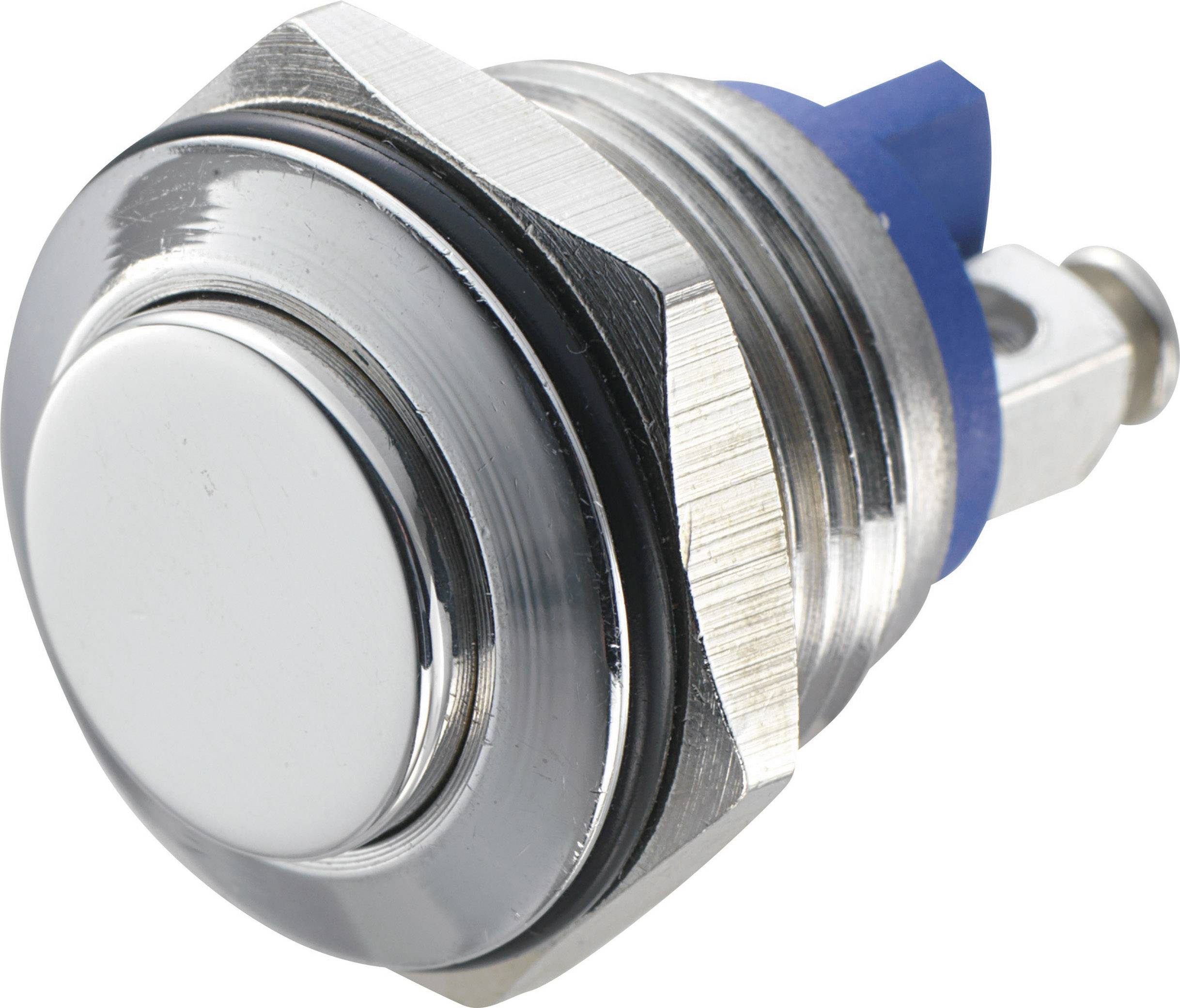 Tru Components GK 16H-S dugme sa zastitom od vandalizma 48 V/DC 2 A 1 * iskljuceno/(ukljuceno) IP65 dugme