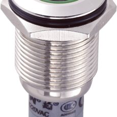 Tru Components LAS2GKF-22E/G/12V/N/P dugme sa zastitom od vandalizma 250 V/AC 3 A 2 * uklj./(ukljuceno) dugme zeleno  dugme