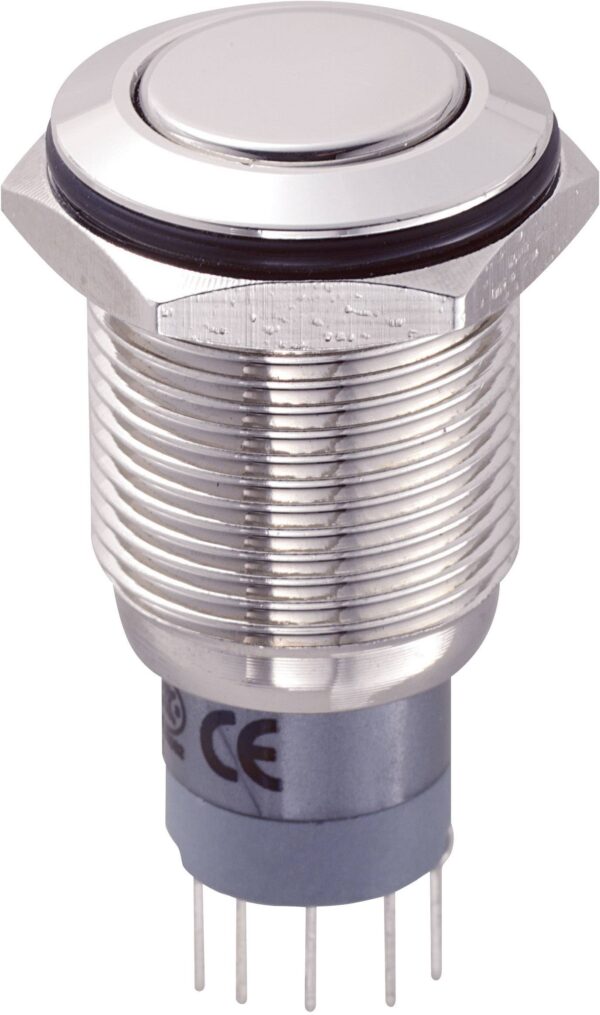 Tru Components LAS2GKF-11Z/N/P taster prekidac sa zastitom od vandalizma 250 V/AC 3 A 1 * uklj./isklj. zakljucavanje