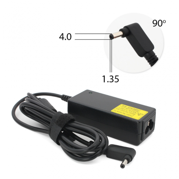 Punjac za laptop Asus 19V 2.37A 4.0x1.35 ugao 90
