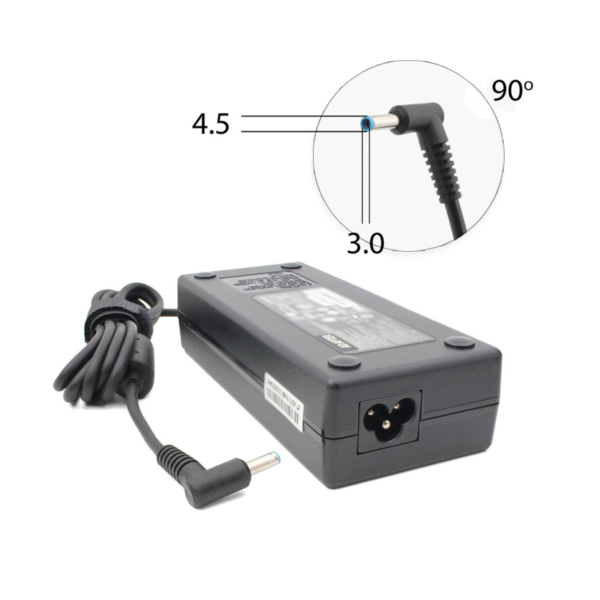 Punjac za laptop HP 19.5V 6.15A 4.5x3.0 ugao 90
