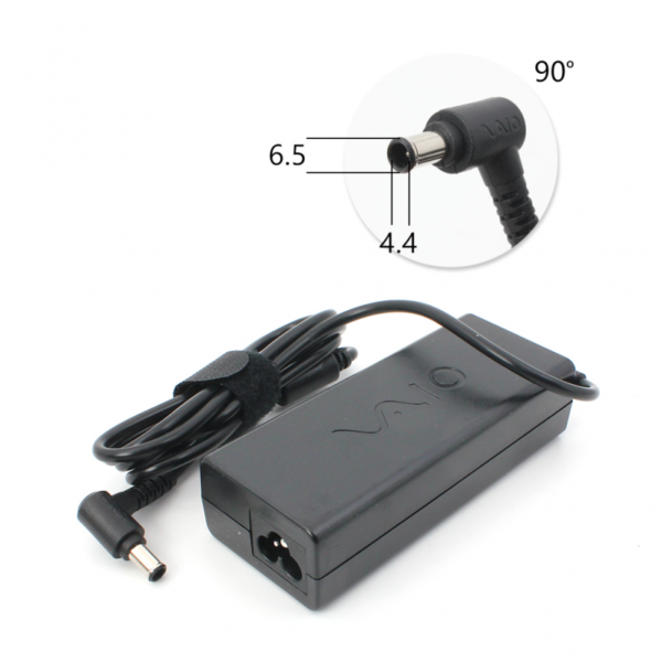 Punjac za laptop Sony 19.5V 4.7A 6.5x4.4 ugao 90