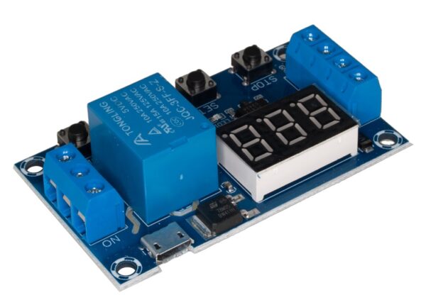 Relejni modul YF05 Adjustable Time Delay Relay Module Pulse Cycle 5V
