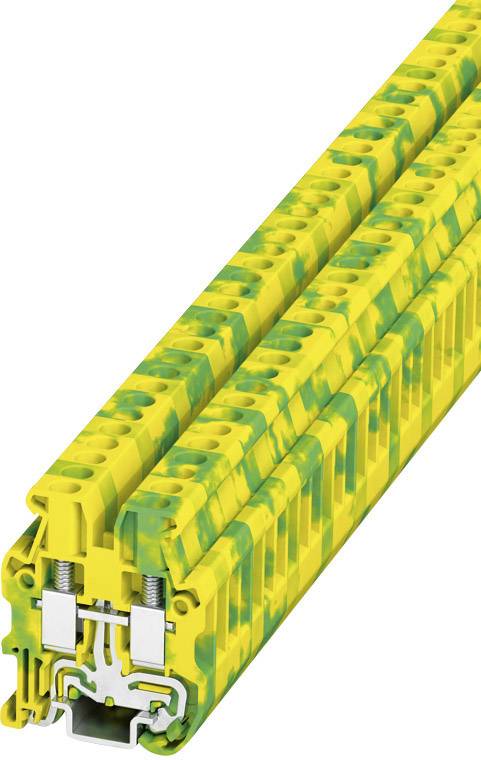 Phoenix Contact 3248032 klema za zastitni provodnik 5,2 mm vijak zelena, zuta 50 kom.