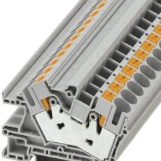 Phoenix Contact 3214029 prolazna klema 10,2 mm opruga siva 50 kom.