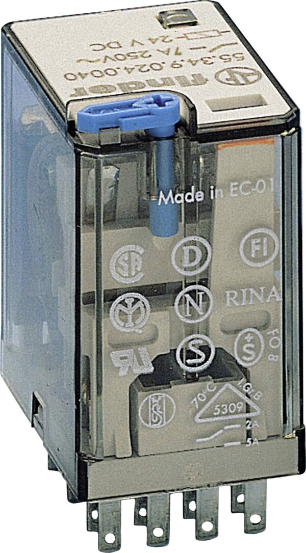 Finder 55.34.9.060.0000 uticni relej 60 V/DC 7 A 4 prekidac
