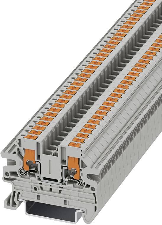 Phoenix Contact 1078960 prolazna klema 5,2 mm Push-In klema siva 50 kom.