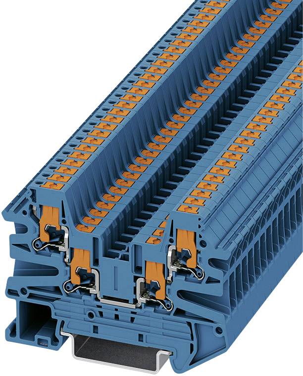 Phoenix Contact 1079006 terminal blok 5,2 mm Push-In terminal plavi 50 kom.