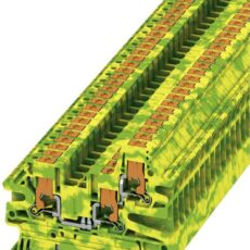 Phoenix Contact 1078991 terminalni blok 5,2 mm Push-In terminalni blok zelena, zuta 50 kom.