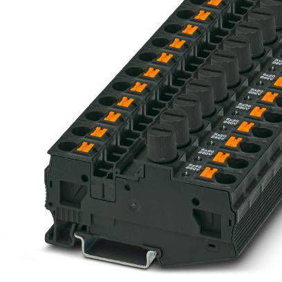 Phoenix Contact 3025046 sigurnosni terminalni blok Push-In terminalni blok crni 25 kom.