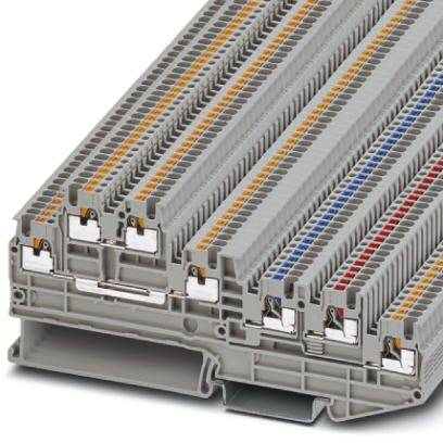 Phoenix Contact 3244470 terminal za inicijator/aktivator Push-In terminal sivi 50 kom.