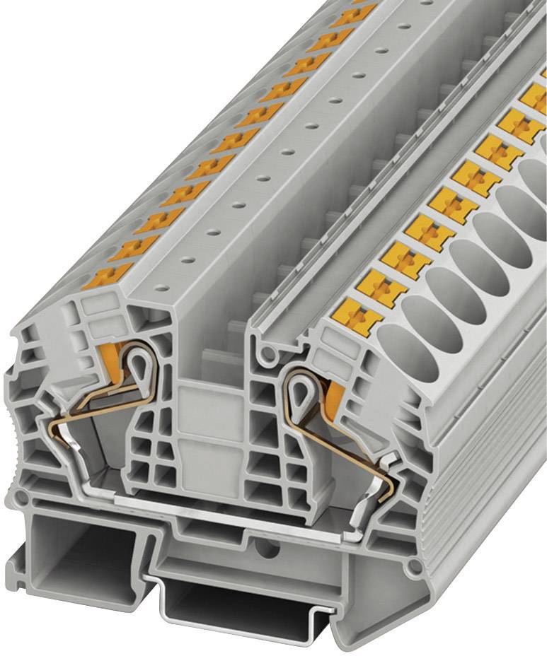 Phoenix Contact 3212138 prolazna klema 12,2 mm brza veza siva 1 kom.