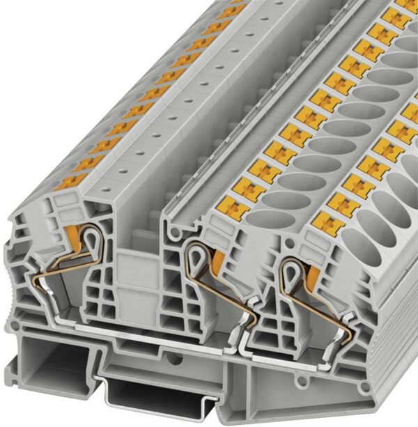 Phoenix Contact 3208760 prolazna klema 12,2 mm brza veza siva 1 kom.