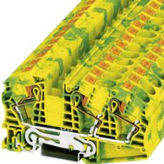 Phoenix Contact 3208786 trostepeni zastitni provodnicki terminal 12,2 mm brzi prikljucak zeleni, zuti 1 kom.
