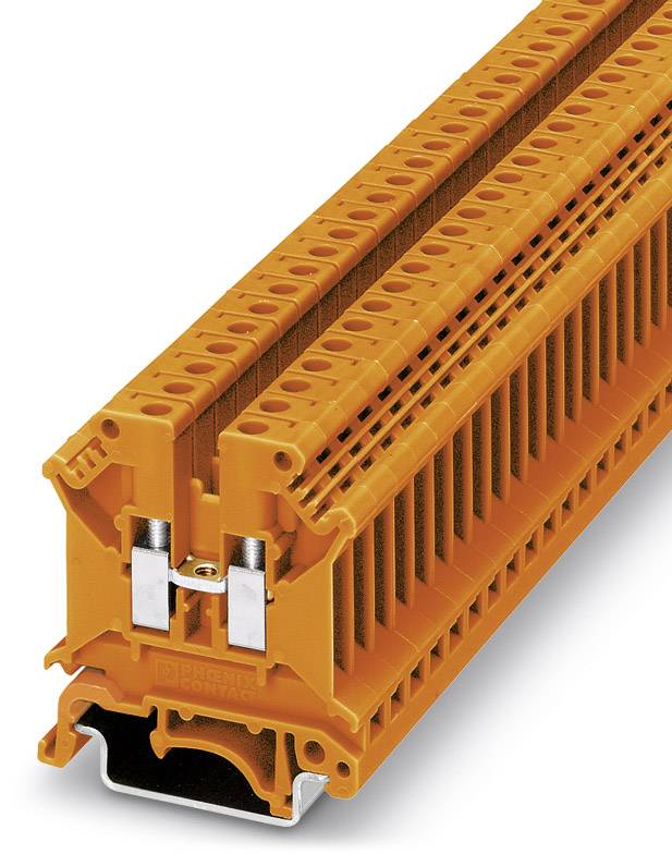 Phoenix Contact 3002908 prolazna klema 6,2 mm vijak narandzasta 50 kom.