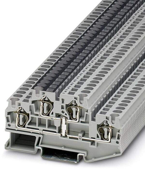 Phoenix Contact 3031542 dvospratni terminalni blok 6,2 mm opruzna siva 50 kom.