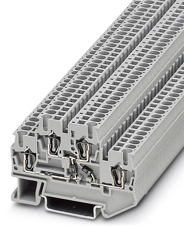 Phoenix Contact 3031597 terminalni blok za montazne elemente 5,2 mm opruga siva 50 kom.