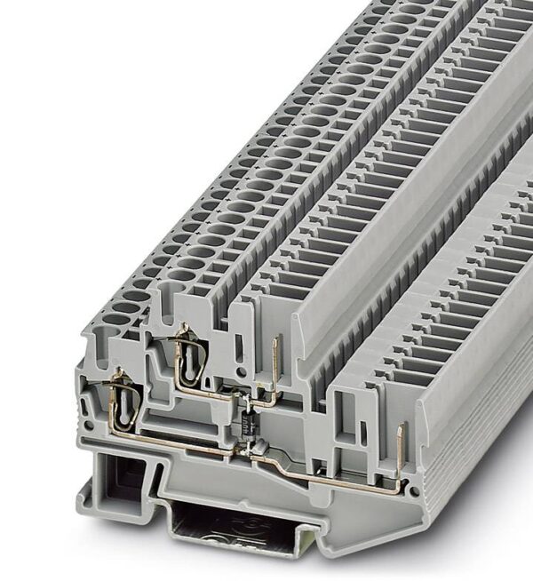 Phoenix Contact 3040753 terminalni blok za montazne elemente 5,2 mm opruga siva 50 kom.