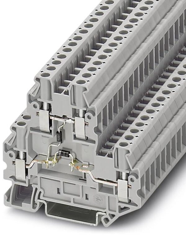 Phoenix Contact 3046676 terminalni blok za montazne elemente 5,2 mm vijak siva 50 kom.