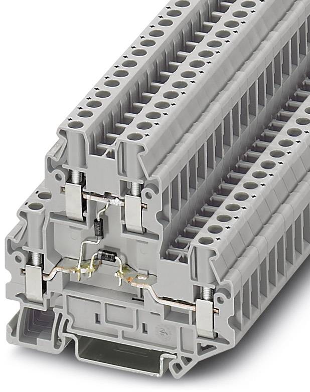 Phoenix Contact 3046676 terminalni blok za montazne elemente 5,2 mm vijak siva 50 kom.