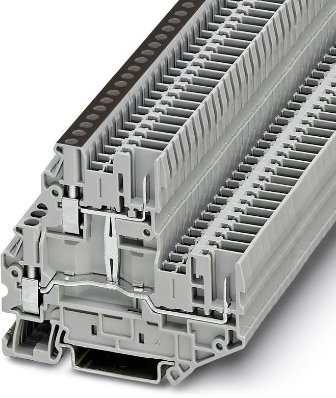 Phoenix Contact 3060377 dvospratni terminalni blok 5,2 mm vijak sivi 50 kom.