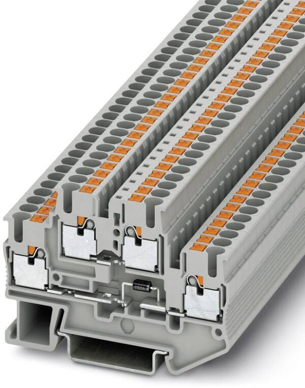 Phoenix Contact 3211427 prolazna klema 5,2 mm brza veza siva 50 kom.