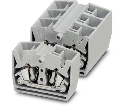 Phoenix Contact 3244258 prolazna klema 10,4 mm opruzna siva 50 kom.