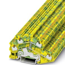 Phoenix Contact 3214673 dvospratni zastitni provodnicki terminal 3,5 mm brzi prikljucak zeleni, zuti 50 kom.