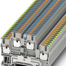 Phoenix Contact 3208566 dvospratni zastitni provodnicki terminal 3,5 mm brzi prikljucak sivi 50 kom.