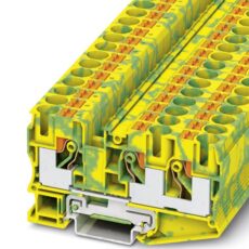 Phoenix Contact 3208745 trostepeni zastitni provodnicki terminal 10,2 mm brzi prikljucak zeleni, zuti 50 kom.