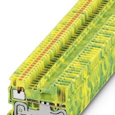 Phoenix Contact 3212332 trostepeni zastitni provodnicki terminal 3,5 mm brzi prikljucak zelena, zuta 50 kom.