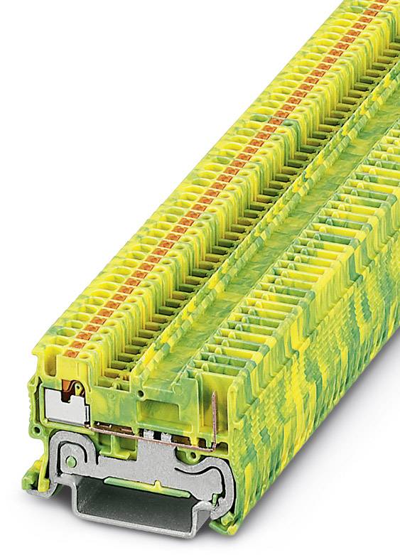 Phoenix Contact 3212332 trostepeni zastitni provodnicki terminal 3,5 mm brzi prikljucak zelena, zuta 50 kom.