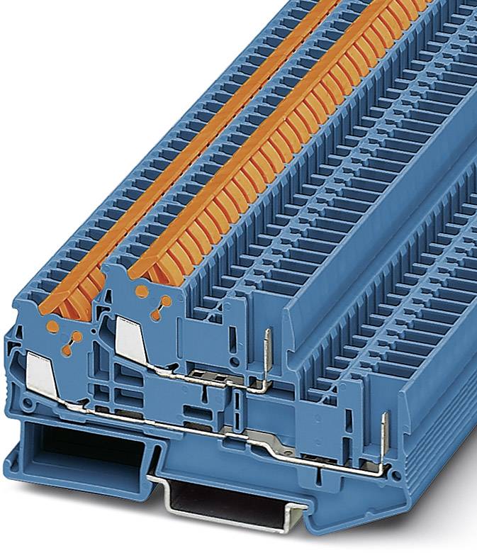Phoenix Contact 3050206 dvospratni terminalni blok 5,2 mm brzi prikljucak plavi 50 kom.